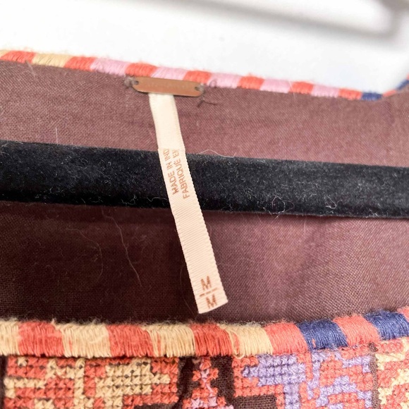 Free People embroidered mini dress - Picture 6 of 6